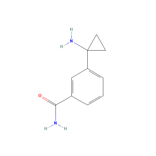 3-(1-aminocyclopropyl)benzamide (CAS: 1391110-27-2) - Related Chemical Product