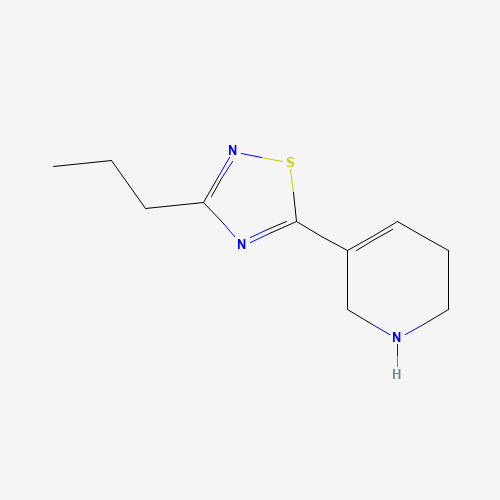 3-propyl-5-(1,2,3,6-tetrahydropyridin-5-yl)-1,2,4-thiadiazole (CAS: 122730-57-8) - Related Chemical Product