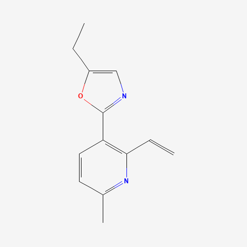 2-(2-ethenyl-6-methylpyridin-3-yl)-5-ethyl-1,3-oxazole (CAS: 1228430-77-0) - Related Chemical Product