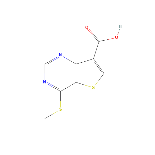 4-methylsulfanylthieno[3,2-d]pyrimidine-7-carboxylic acid (CAS: 1318128-87-8) - Related Chemical Product