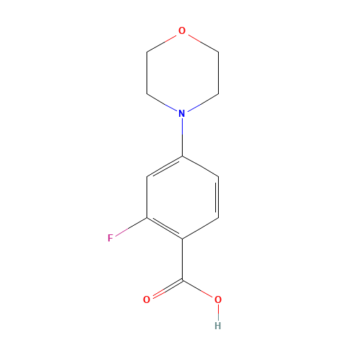 2-fluoro-4-morpholin-4-ylbenzoic acid (CAS: 946598-40-9) - Related Chemical Product