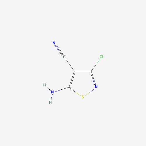 5-amino-3-chloro-1,2-thiazole-4-carbonitrile (CAS: 3889-68-7) - Related Chemical Product