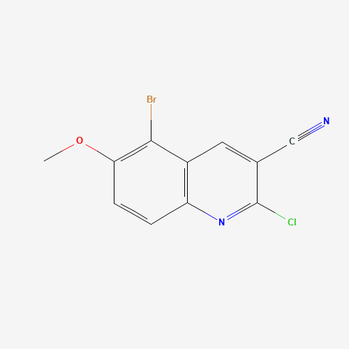 5-bromo-2-chloro-6-methoxyquinoline-3-carbonitrile (CAS: 948294-04-0) - Related Chemical Product