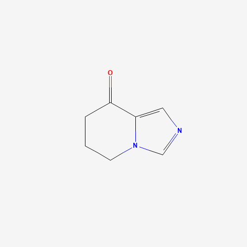 6,7-dihydro-5H-imidazo[1,5-a]pyridin-8-one (CAS: 426219-51-4) - Chemical Structure and Molecular Formula 