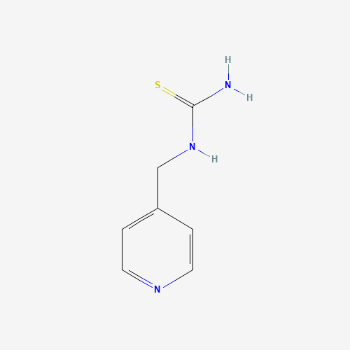 pyridin-4-ylmethylthiourea (CAS: 282715-65-5) - Chemical Structure and Molecular Formula 