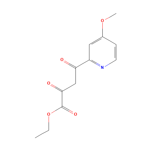ethyl 4-(4-methoxypyridin-2-yl)-2,4-dioxobutanoate (CAS: 741286-56-6) - Related Chemical Product
