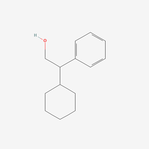 2-cyclohexyl-2-phenylethanol (CAS: 4442-83-5) - Chemical Structure and Molecular Formula 