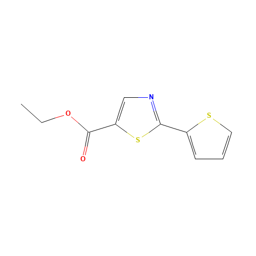 ethyl 2-thiophen-2-yl-1,3-thiazole-5-carboxylate (CAS: 24044-84-6) - Related Chemical Product