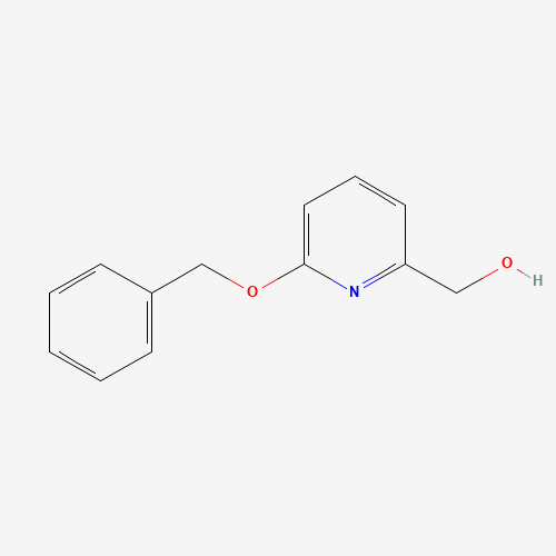 (6-phenylmethoxypyridin-2-yl)methanol (CAS: 198649-49-9) - Chemical Structure and Molecular Formula 