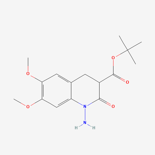 tert-butyl 1-amino-6,7-dimethoxy-2-oxo-3,4-dihydroquinoline-3-carboxylate (CAS: 171607-80-0) - Related Chemical Product