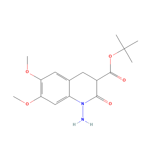 tert-butyl 1-amino-6,7-dimethoxy-2-oxo-3,4-dihydroquinoline-3-carboxylate (CAS: 171607-80-0) - Related Chemical Product