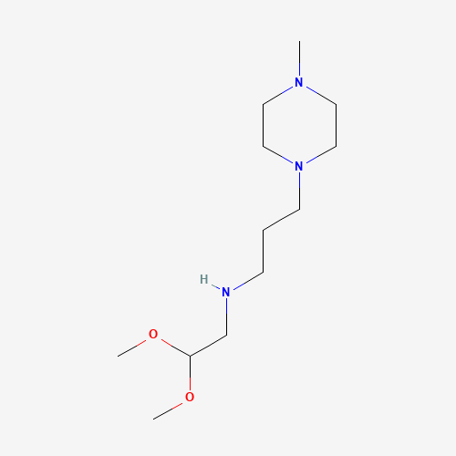 N-(2,2-dimethoxyethyl)-3-(4-methylpiperazin-1-yl)propan-1-amine (CAS: 1275291-24-1) - Related Chemical Product