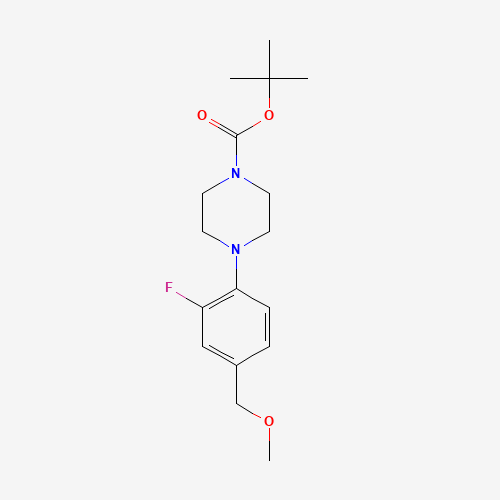 tert-butyl 4-[2-fluoro-4-(methoxymethyl)phenyl]piperazine-1-carboxylate (CAS: 1364345-33-4) - Related Chemical Product