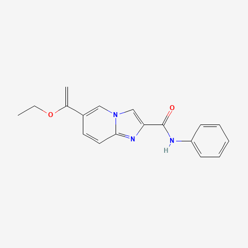 6-(1-ethoxyethenyl)-N-phenylimidazo[1,2-a]pyridine-2-carboxamide (CAS: 1000844-17-6) - Related Chemical Product