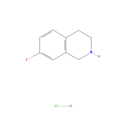 7-fluoro-1,2,3,4-tetrahydroisoquinoline;hydrochloride (CAS: 799274-06-9) - Related Chemical Product