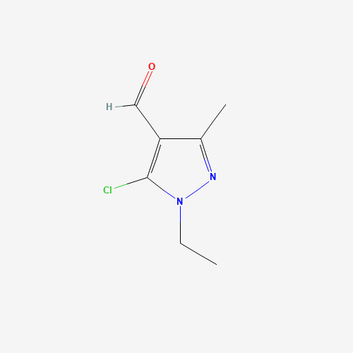 5-chloro-1-ethyl-3-methylpyrazole-4-carbaldehyde (CAS: 412327-38-9) - Related Chemical Product