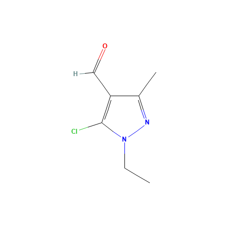 5-chloro-1-ethyl-3-methylpyrazole-4-carbaldehyde (CAS: 412327-38-9) - Related Chemical Product
