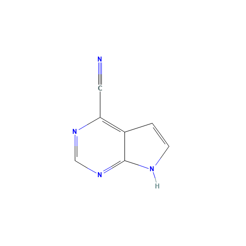 7H-pyrrolo[2,3-d]pyrimidine-4-carbonitrile (CAS: 1005206-16-5) - Related Chemical Product