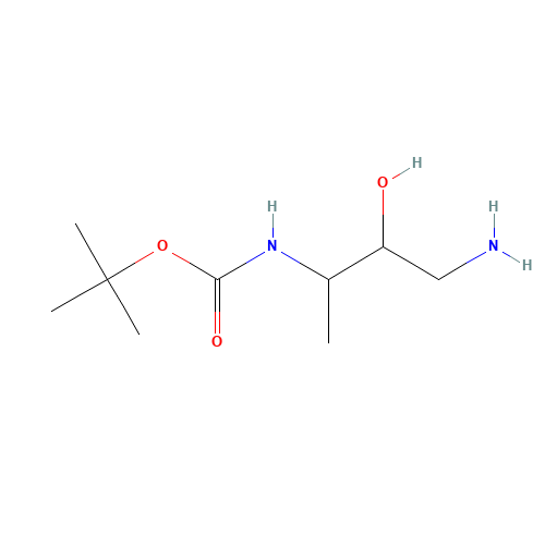 tert-butyl N-(4-amino-3-hydroxybutan-2-yl)carbamate (CAS: 103865-02-7) - Related Chemical Product
