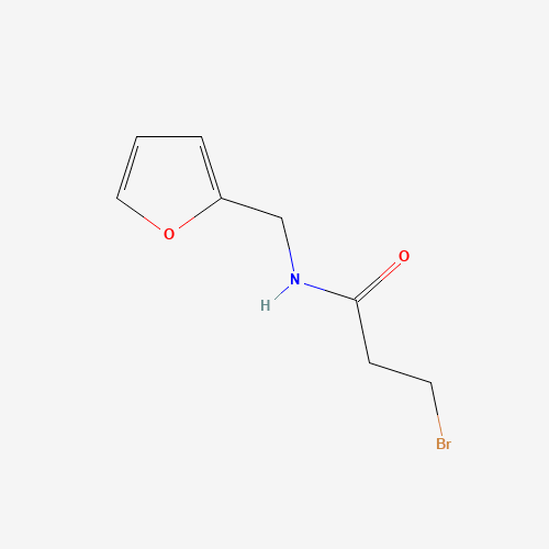 3-bromo-N-(furan-2-ylmethyl)propanamide (CAS: 90006-20-5) - Related Chemical Product