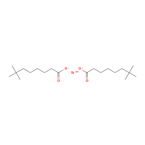 strontium;7,7-dimethyloctanoate (CAS: 106705-37-7) - Related Chemical Product