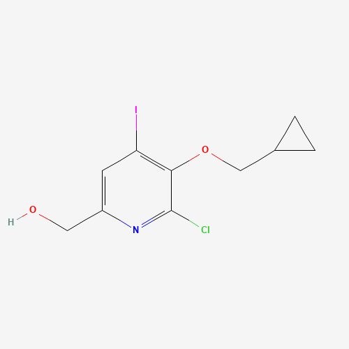 [6-chloro-5-(cyclopropylmethoxy)-4-iodopyridin-2-yl]methanol (CAS: 1364677-02-0) - Related Chemical Product