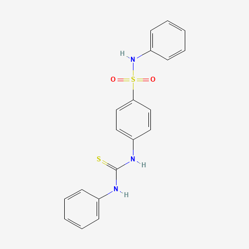 1-phenyl-3-[4-(phenylsulfamoyl)phenyl]thiourea (CAS: 245342-14-7) - Related Chemical Product