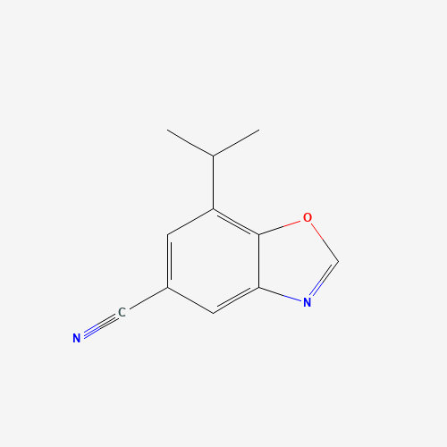 7-propan-2-yl-1,3-benzoxazole-5-carbonitrile (CAS: 942216-29-7) - Related Chemical Product