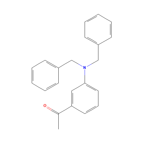 1-[3-(dibenzylamino)phenyl]ethanone (CAS: 251966-49-1) - Related Chemical Product