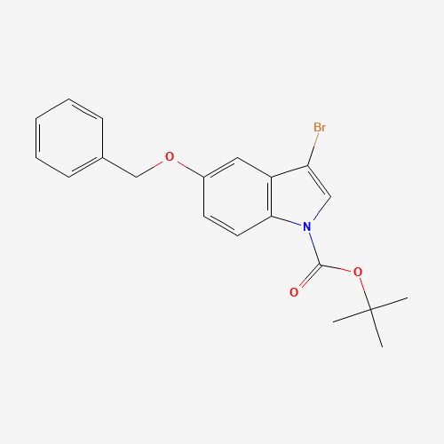 tert-butyl 3-bromo-5-phenylmethoxyindole-1-carboxylate (CAS: 914349-28-3) - Related Chemical Product
