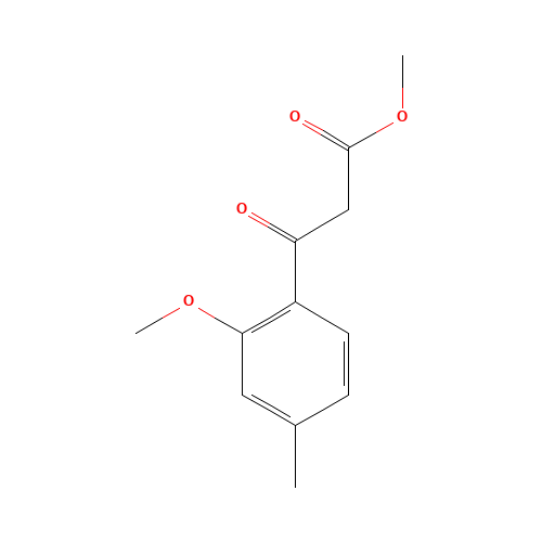 methyl 3-(2-methoxy-4-methylphenyl)-3-oxopropanoate (CAS: 1435465-25-0) - Related Chemical Product