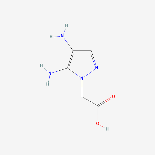 2-(4,5-diaminopyrazol-1-yl)acetic acid (CAS: 439902-04-2) - Related Chemical Product