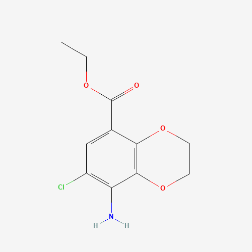 ethyl 5-amino-6-chloro-2,3-dihydro-1,4-benzodioxine-8-carboxylate (CAS: 191024-17-6) - Related Chemical Product