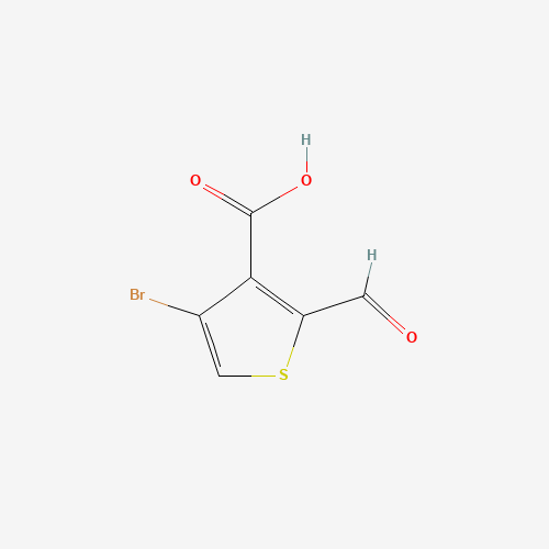 4-bromo-2-formylthiophene-3-carboxylic acid (CAS: 1334640-34-4) - Related Chemical Product
