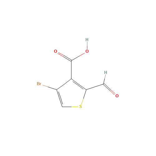 4-bromo-2-formylthiophene-3-carboxylic acid (CAS: 1334640-34-4) - Related Chemical Product