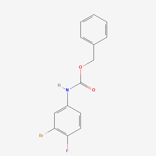 benzyl N-(3-bromo-4-fluorophenyl)carbamate (CAS: 1256633-39-2) - Related Chemical Product