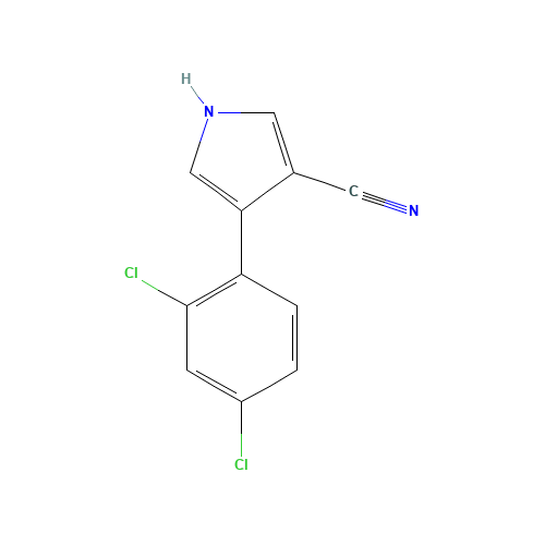 4-(2,4-dichlorophenyl)-1H-pyrrole-3-carbonitrile (CAS: 87388-06-5) - Related Chemical Product