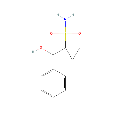 1-[hydroxy(phenyl)methyl]cyclopropane-1-sulfonamide (CAS: 888706-12-5) - Related Chemical Product