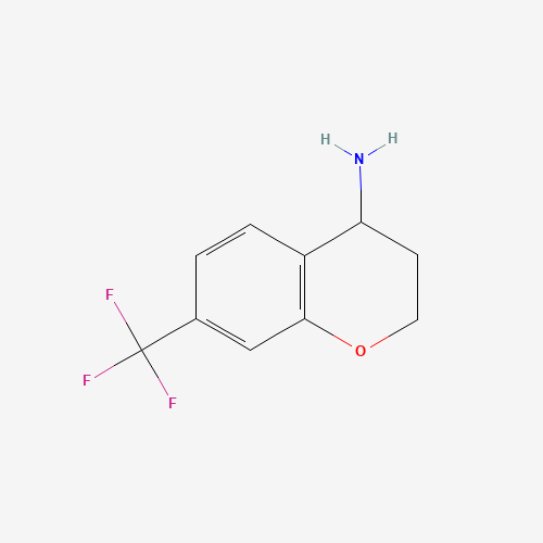 7-(trifluoromethyl)-3,4-dihydro-2H-chromen-4-amine (CAS: 704208-25-3) - Related Chemical Product