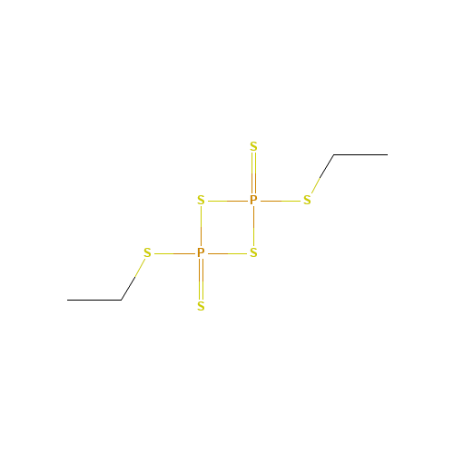 2,4-bis(ethylsulfanyl)-2,4-bis(sulfanylidene)-1,3,2$l^{5},4$l^{5}-dithiadiphosphetane (CAS: 82737-62-0) - Related Chemical Product