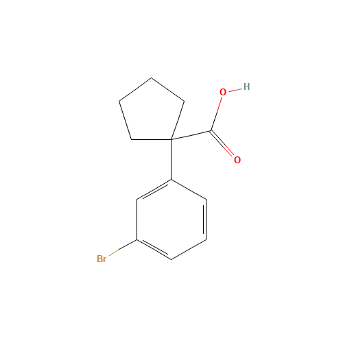 1-(3-bromophenyl)cyclopentane-1-carboxylic acid (CAS: 143328-23-8) - Related Chemical Product