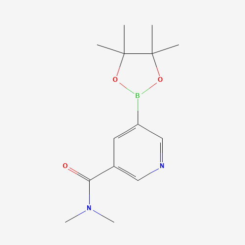 N,N-dimethyl-5-(4,4,5,5-tetramethyl-1,3,2-dioxaborolan-2-yl)pyridine-3-carboxamide (CAS: 1201644-42-9) - Related Chemical Product