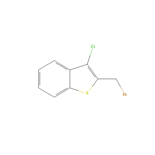 2-(bromomethyl)-3-chloro-1-benzothiophene (CAS: 124168-56-5) - Related Chemical Product