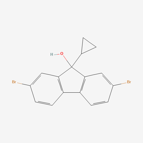 2,7-dibromo-9-cyclopropylfluoren-9-ol (CAS: 1616114-08-9) - Related Chemical Product