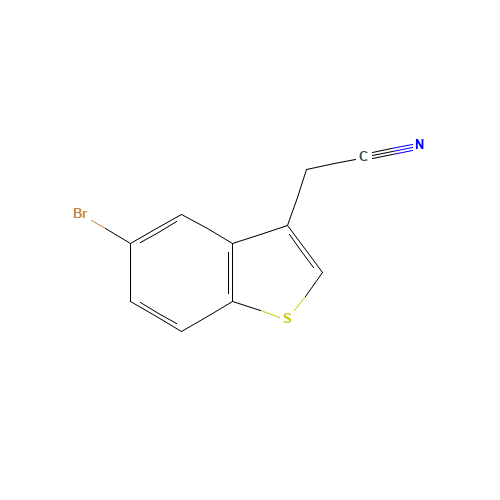 2-(5-bromo-1-benzothiophen-3-yl)acetonitrile (CAS: 23799-61-3) - Related Chemical Product
