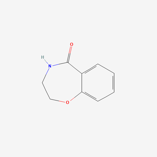 3,4-dihydro-2H-1,4-benzoxazepin-5-one (CAS: 703-51-5) - Chemical Structure and Molecular Formula 