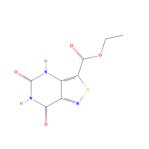 ethyl 5,7-dioxo-4H-[1,2]thiazolo[4,3-d]pyrimidine-3-carboxylate (CAS: 160600-22-6) - Related Chemical Product