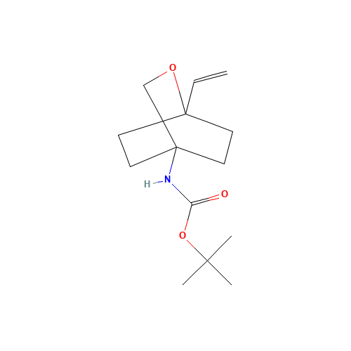 tert-butyl N-(4-ethenyl-3-oxabicyclo[2.2.2]octan-1-yl)carbamate (CAS: 1416374-98-5) - Related Chemical Product