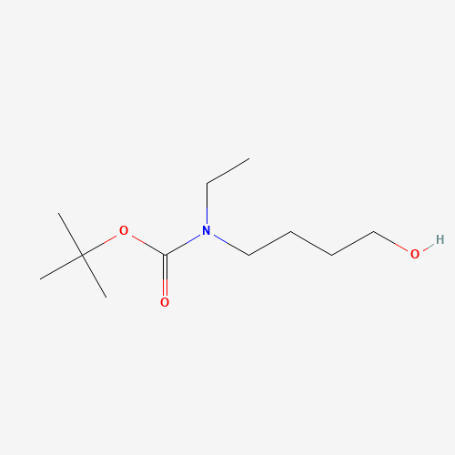 tert-butyl N-ethyl-N-(4-hydroxybutyl)carbamate (CAS: 1227055-52-8) - Chemical Structure and Molecular Formula 