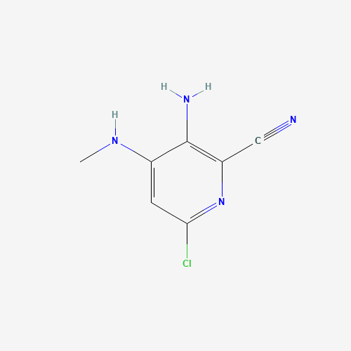 3-amino-6-chloro-4-(methylamino)pyridine-2-carbonitrile (CAS: 1104380-99-5) - Related Chemical Product